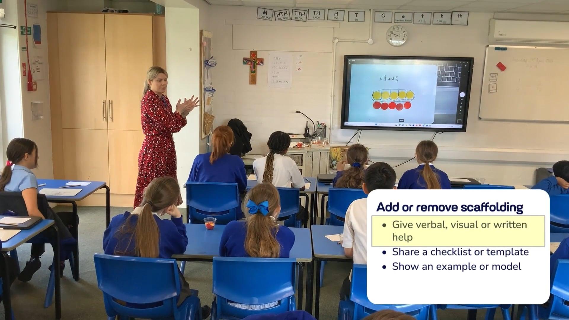 Checking pupils’ understanding systematically